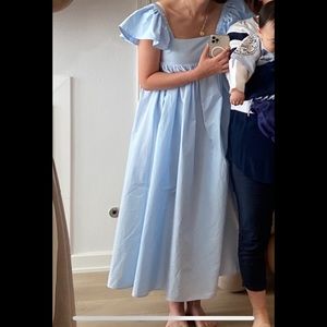 H&M | ruffle-detail dress WORN ONCE